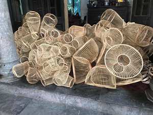 Natural Handicraft <b>Lamp</b> <b>shade</b> new design wholesale bamboo <b>silk</b> lantern for Bamboo decorative pendant <b>lamp</b> <b>shades</b> - Product Image 3