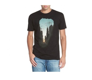 Camiseta de Manga Corta Casual para Hombre, Diseño Nuevo, Precio Económico al por Mayor, Algodón Orgánico Transpirable, Talla Grande, Lavada, Personalizable - Product Image 5