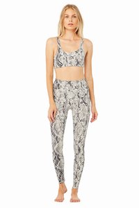 Ensemble de jambières et soutien-gorge en peau de serpent pour femmes, tenue de yoga, de sport, d'entraînement, sur mesure, bon marché - Product Image 6