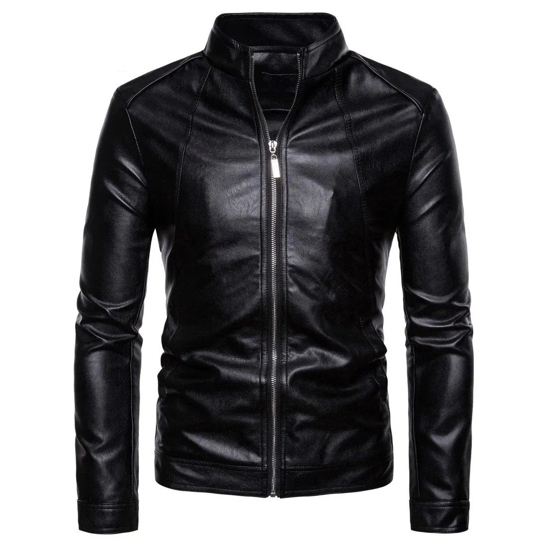 Blouson de moto en cuir homme, de haute qualité, à la mode, pour moto, bon marché, nouvel arrivage,