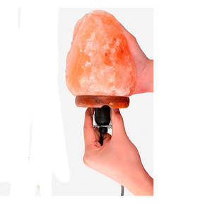 2026 IMPEX PAKISTAN 15W <b>Dimmer</b> Switch Wooden Base Lamp Natural Pink Himalayan Salt Carved Rock Stone Home Decoration Decorative - Product Image 6