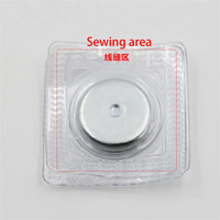 Aimant néodyme monopolaire enduit de PVC, imperméable, à coudre, pour usage industriel, permanent