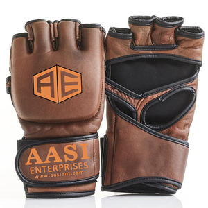 Guantes de MMA para Sparring y Entrenamiento, Manoplas de Cuero Vacuno con Logotipo y Color Personalizados para Gimnasio, Kickboxing, Muay Thai - Product Image 6