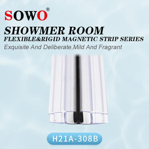 Fermoirs de porte en verre pour salle de <span class=keywords><strong>douche</strong></span> avec fermeture magnétique étanche à 180 degrés, 6, 8, 10, 12mm - Product Image 2