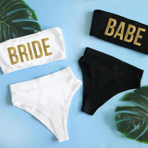 Custom BRIDE BABE Trajes de baño <span class=keywords><strong>Bikini</strong></span> Despedida de soltera <span class=keywords><strong>Bikini</strong></span> para regalos de dama de honor - Product Image 4