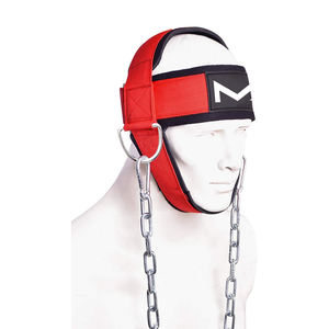 Head Harness Neck Muscles Builder <b>Belt</b> Dipping <b>Weight</b> Lifting Gym Exercise Head Harness Head Straps With Steel <b>Chain</b> - Product Image 1