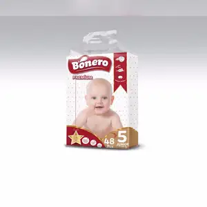 PREMIUM de alta calidad elástico desechables pañales de bebé proveedores de Turquía tamaño JUNIOR
