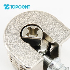 Topcent फर्नीचर हार्डवेयर धातु कोने सांचा ताला rafix कनेक्टर बांधनेवाला पदार्थ - Product Image 2