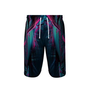 กางเกงขาสั้นเล่นยิมของผู้ชายกางเกงขาสั้นพิมพ์ซับลิเมชันลำลองสำหรับวิ่งบาสเก็ตบอลตาข่ายปรับแต่งโลโก้ได้ตามต้องการ - Product Image 5