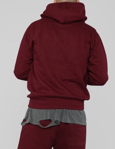 Survêtement de course surdimensionné en polaire ordinaire léger personnalisé vierge hommes à capuche pantalons de survêtement tenues d'entraînement hiver respirant - Product Image 4