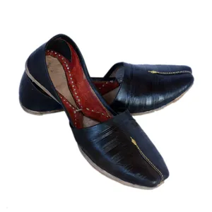 Männer Tan Khussa Schuhe 2022 Großhandel Fuß bekleidung Punjabi Mojari Jutti Phantasie Khussa Perlen