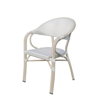 Fauteuil en rotin pour terrasse de restaurant Mingmeng – Vente chaude – Mobilier d'extérieur – Chaises de jardin – Guangzhou – Écologique