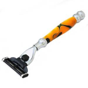 Cartucho de afeitado de perlas para hombres, de alta calidad maquinilla de afeitar, platino, 72 en color naranja, productos de aseo - Product Image 1