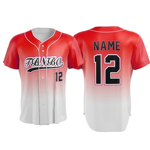 Maillot de Baseball par Sublimation, de haute qualité, Design à la mode, - Product Image 5