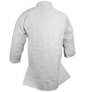 Uniforme de Judo 100% algodón, blanco liso, cómodo, precio al por mayor - Product Image 4