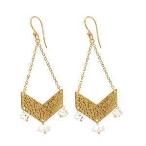 Meilleure qualité Harkimer pierres précieuses boucles d'oreilles solide. 925 boucle d'oreille en argent sterling fait à la main fil d'oreille bijoux grossiste casa de plata - Product Image 1