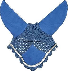 Equestrian horse Fly veil ear bonnet ear net Crochet custom logo horse product Fly ear Bonnet high quality am584 - Product Image 1