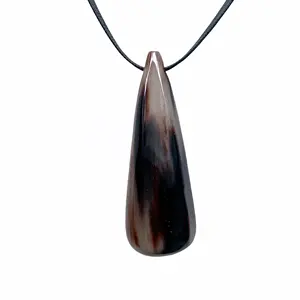 Healthy art and crafts buffalo horn pendant pendants jewelry making diy hot sale products