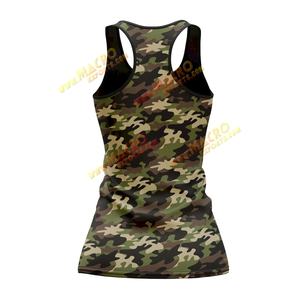 Wholesale Custom Print Fitness Racerback <b>Women's</b> <b>Tank</b> <b>Tops</b> Gym Training Workout <b>Tank</b> <b>Top</b> for <b>Women</b> - Product Image 5