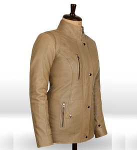 Chaqueta de piel de Oveja Negra para mujer, chaqueta de color Camel en todos los colores, nuevo diseño clásico, 2020 - Product Image 2