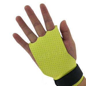 Empuñaduras protectoras de mano para entrenamiento Gimnástico, Protector de Palma suave para levantamiento de pesas, de alta calidad - Product Image 5