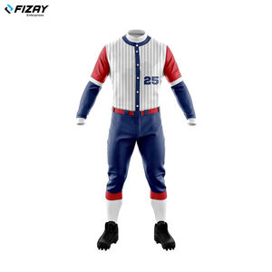 เครื่องแบบเบสบอลระบายอากาศได้ดีดีไซน์ใหม่สำหรับองค์กรของ Fizay - Product Image 2