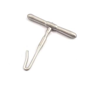 Ensemble de 2 poignées de scie GIGLI, acier chirurgical inoxydable de haute qualité, instruments orthopédiques de neurochirurgie, instruments chirurgicaux - Product Image 1