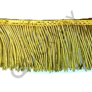 Venta al por mayor de borlas de flecos de todos los diseños y colores personalizados borla de oro metálico venta de oro en Pakistán - Product Image 4