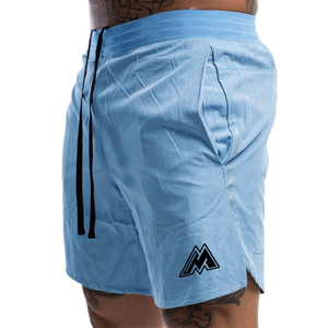 Pantalones Cortos Deportivos de Gimnasio para Fisicoculturismo, 100% Poliéster, Camuflaje, Cintura Alta, Cierre con Cordón, Impermeables, Venta al Por Mayor OEM - Product Image 1