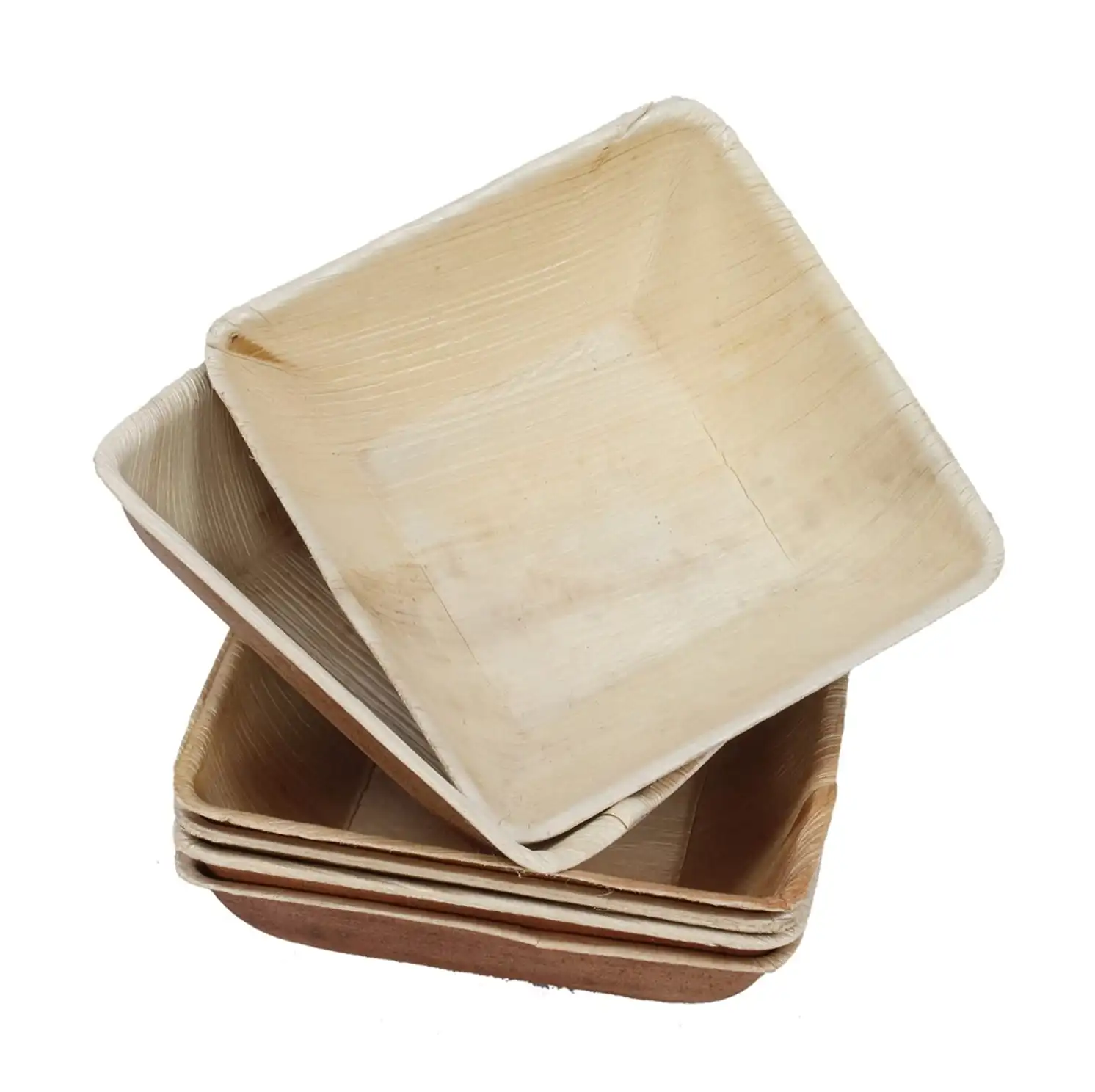 Sushi Food Serving Dish Plates Dessert Tray Fast Food Dish Areca Palm Leaf Plates for Catering Restaurant BBQ from Manufacturer