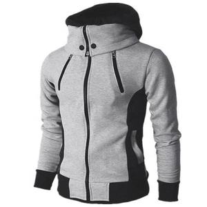 Vêtement d'extérieur pour homme, manches longues, col haut, Slim, décontracté, mode, collection - Product Image 2