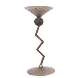 Candelero de Metal de latón Natural de nuevo diseño de lujo Pilar de vela de moda de alto acabado para Navidad - Product Image 2