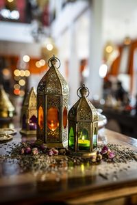 ที่มีคุณภาพสูงโมร็อกโกโลหะโคมไฟโบราณสไตล์วินเทจสำหรับกลางแจ้งในร่มบ้านสวนตกแต่งงานแต่งงาน - Product Image 6