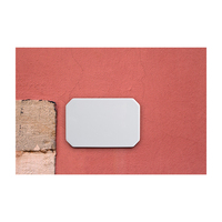 Plaques de numéros de maison en céramique technique Bsz, style européen, pour adultes, accessoires funéraires, en porcelaine blanche, CIV01, taille céramique