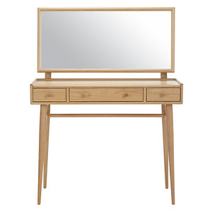 Enterprise Modern Solid Mahogany Durable <b>Mirrored</b> Dressing <b>Table</b> for Bedroom Use - Product Image 2