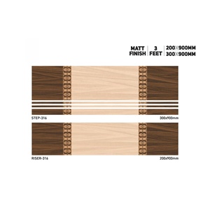 Azulejos de porcelana mate GVT de 30x90 y 20x90, materiales de construcción para interiores del hogar, antideslizantes, para escaleras de mármol - Product Image 6