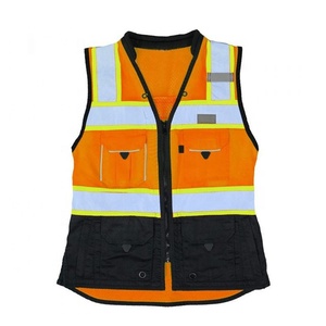 Chaleco de seguridad de alta visibilidad, parche de trabajo con bolsillo, chaleco reflectante Protector de seguridad - Product Image 1