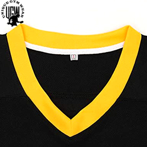 Camiseta de Hockey sobre Hielo Personalizada con Estampado Digital 3D, Secado Rápido, Transpirable, Media Manga, Posiciones de Logotipo en Frente/Trasero/Manga para Hombre - Product Image 4