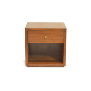 Table de chevet en bois Terra, table de nuit moderne, mobilier de chambre naturel, vente en gros OEM, bois massif personnalisé, minimaliste, hôtel et maison - Product Image 2