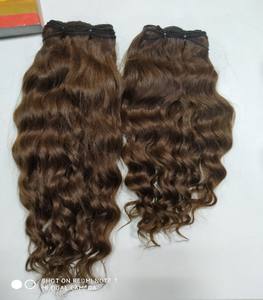 Cabello Indio Ondulado Natural 100% Sin Procesar con Cutículas Alineadas, Cabello Rizado Indio de Alta Calidad - Product Image 6