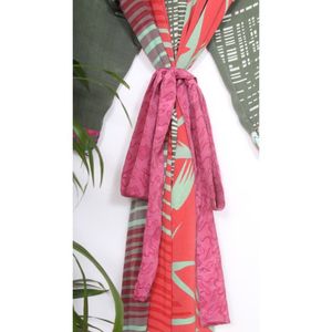 ชุดคลุมอาบน้ำสำหรับผู้หญิงชุดคลุมอาบน้ำชุดคลุมคลุมอาบน้ำงานเย็บปะสำหรับเจ้าสาวของขวัญเพื่อนเจ้าสาวชุดคลุมอาบน้ำสไตล์วินเทจใส่อยู่บ้าน - Product Image 4