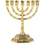 Premium quality <b>small</b> size pure brass menorah Religious <b>Candle</b> Holder from Indian manufacturer - Product Image 3