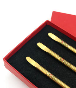 Repousse-ongles plasma en acier inoxydable, or, or, pour soins de beauté et soins personnels - Product Image 3