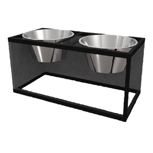 100% <b>Stainless</b> <b>Steel</b> <b>Dog</b> <b>Bowl</b> with Iron Stand Unique Design Custom <b>Dog</b> <b>Bowl</b> Wholesale Supplier From India - Product Image 2