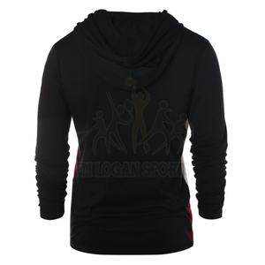 เสื้อฮู้ดแขนยาวสำหรับผู้ชาย,แบบลำลองกำหนดเองได้ปี2021 - Product Image 2