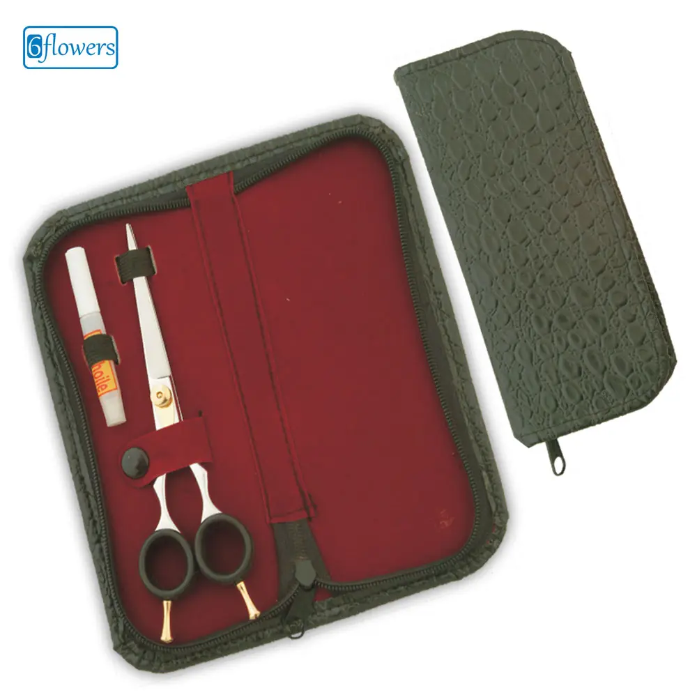Scissors Kit Made Of Synthetic Leather Inner fabric(Velvet) (