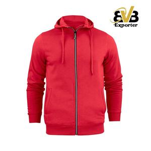 Sudaderas con capucha con cremallera de forro polar GSM pesado 100% algodón cálido y ajustado, diseño personalizado, Impresión de logotipo para hombres y mujeres, Unisex - Product Image 2