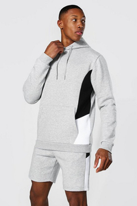 Sweat à capuche personnalisé avec logo brodé de haute qualité pour hommes grande taille 100% coton Collection du fabricant - Product Image 3