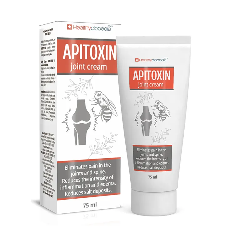 Anti rheumatische Apitoxin-Gelenk creme von aus gezeichneter Qualität zur Schmerz linderung bei Gelenken, Muskeln und Wirbelsäule