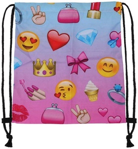 wholesale own logo branded drawstring backpack bags for promotional CUSTOMIZED GYM SACK DRAWSTRING BAGS WITH CUSTOM LOGO - Product Image 2